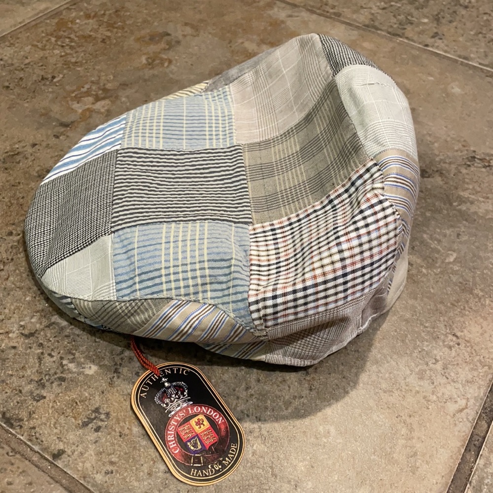 Christys' of London Patchwork Ivy Cap size XL